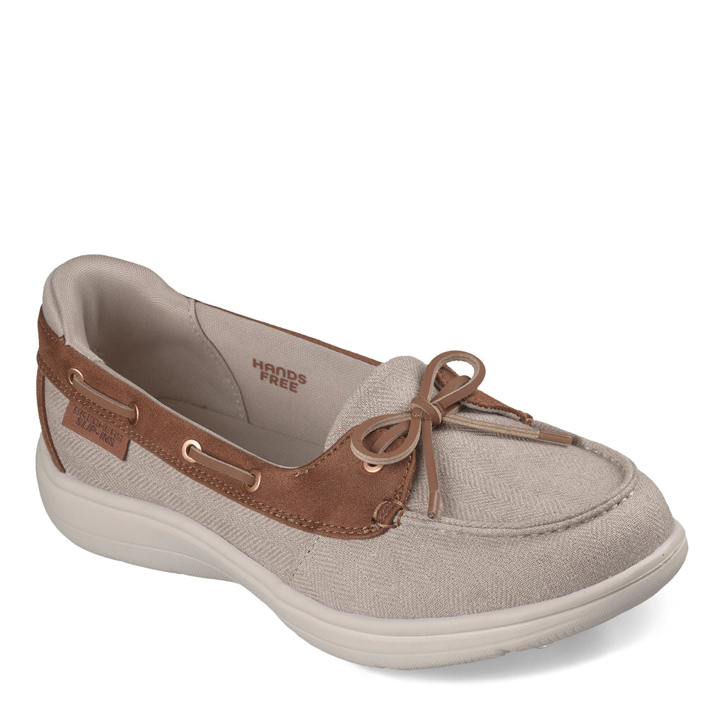 Women's Skechers Slip-ins: On-The-GO Flex Radiant - Manhattan Boat Shoe TAUPE 138403-TPE