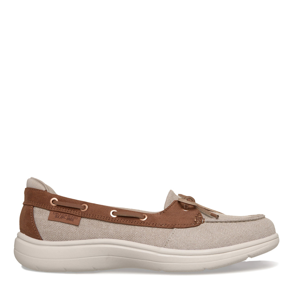 Women's Skechers Slip-ins: On-The-GO Flex Radiant - Manhattan Boat Shoe TAUPE 138403-TPE