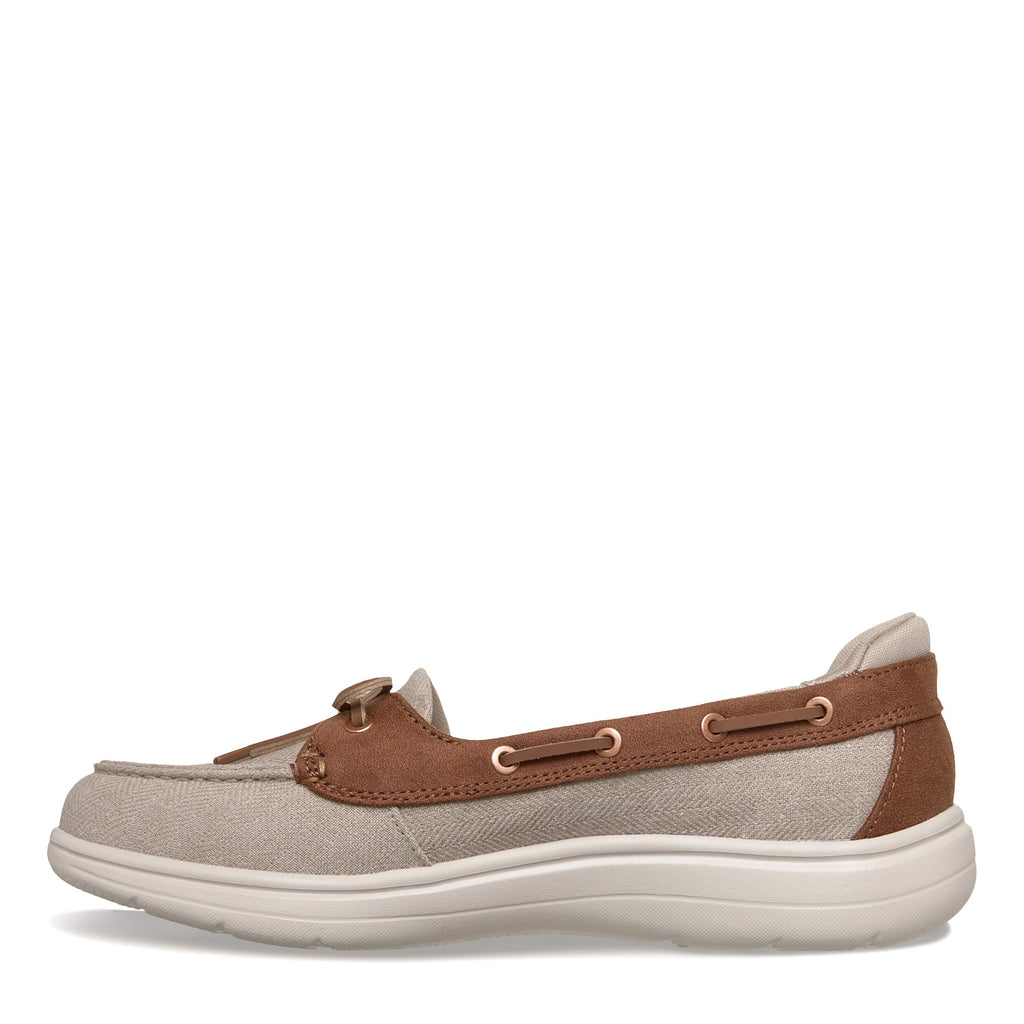 Women's Skechers Slip-ins: On-The-GO Flex Radiant - Manhattan Boat Shoe TAUPE 138403-TPE