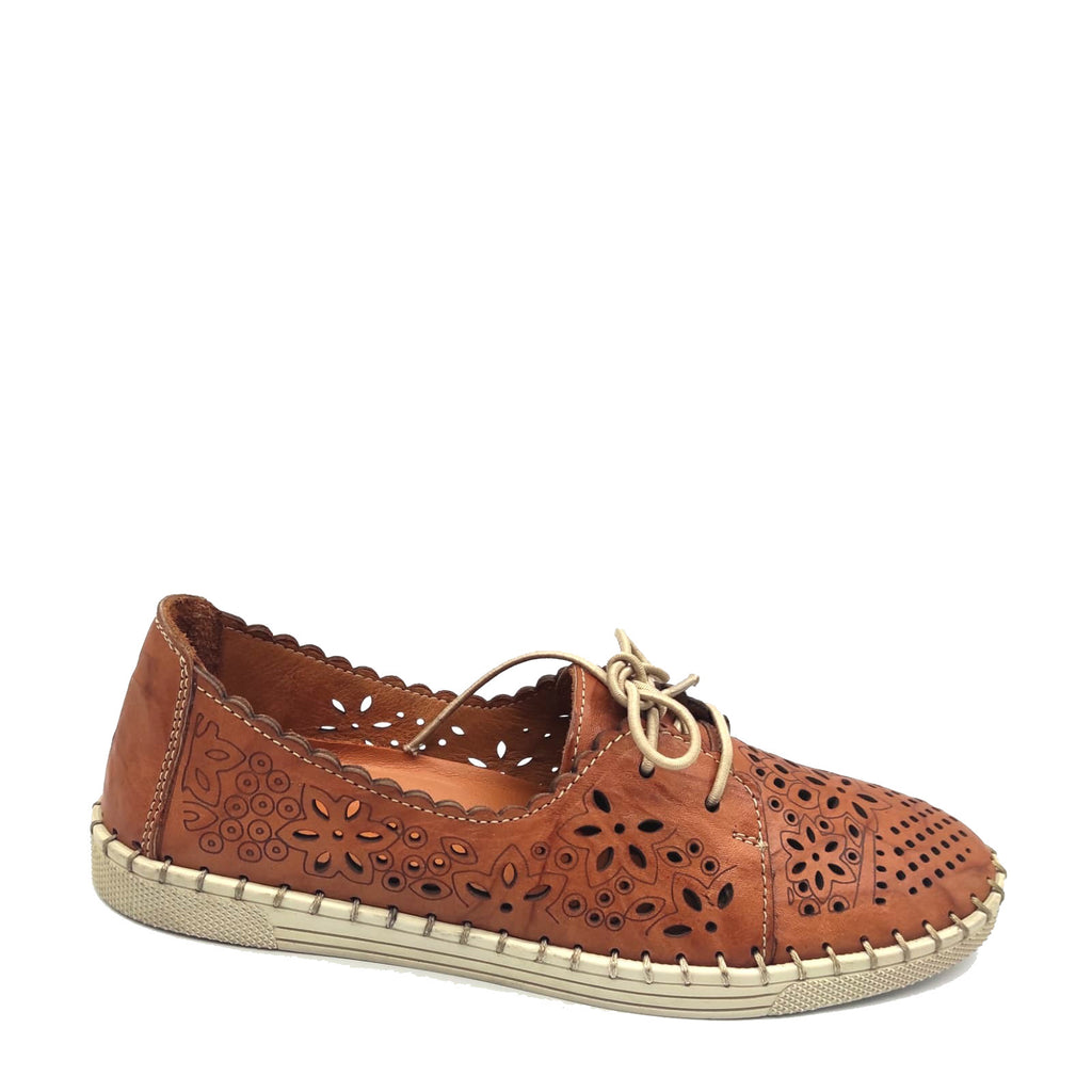 Women's Loves & Hope Bondie Lace-Up TAN 14-201 TAN
