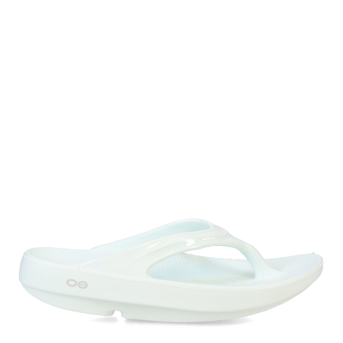 Peltz Shoes  Women's OOFOS OOlala Sandal Ice 1400-ICE