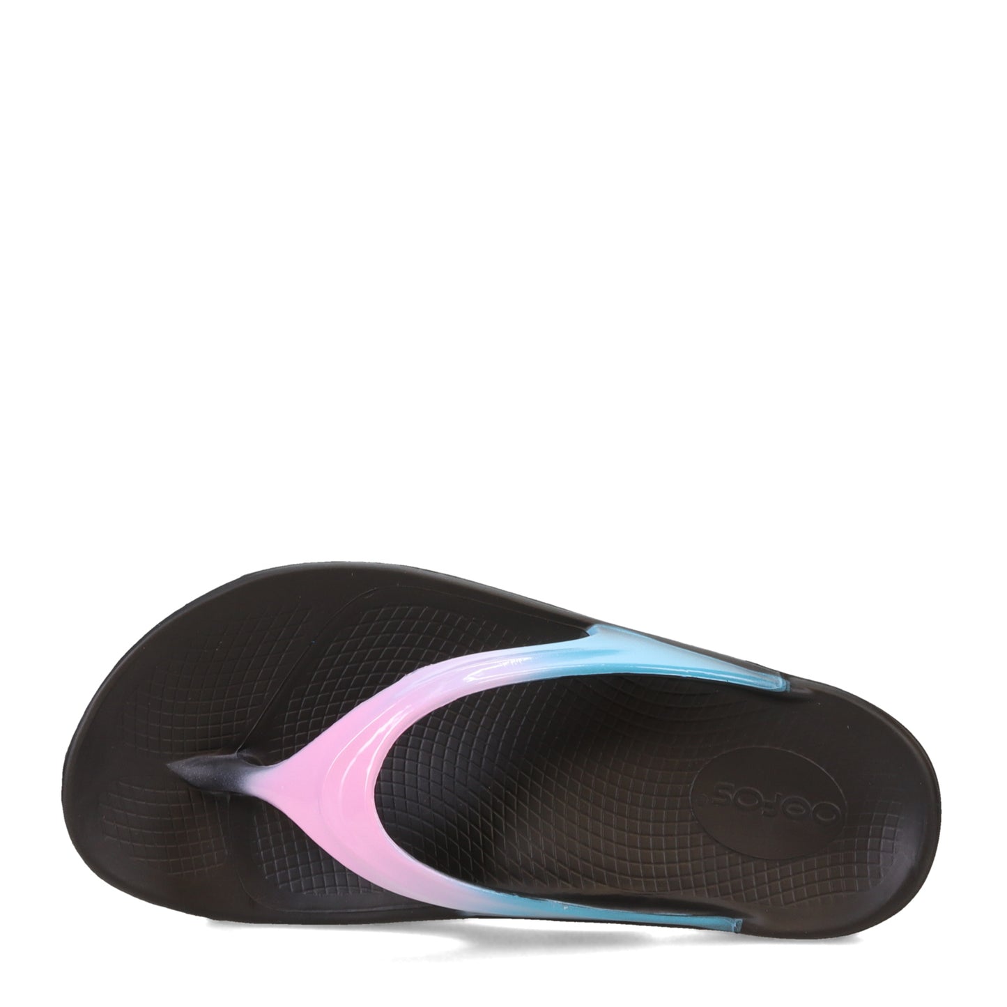 Peltz Shoes  Women's Oofos OOlala Sandal Cotton Candy 1401-COTTON