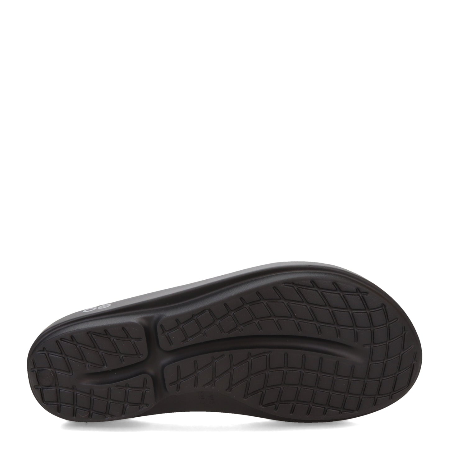 Peltz Shoes  Women's Oofos OOlala Luxe Sandal Midnight Spectre 1401-MIDNIGHT
