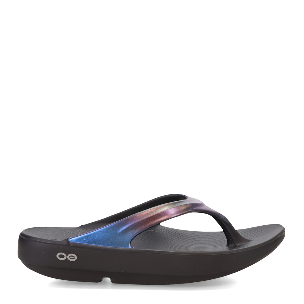 Women's Oofos OOlala Luxe Sandal MIDNIGHT SPECTRE 1401-MIDNIGHT
