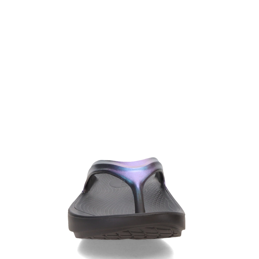 Women's Oofos OOlala Luxe Sandal MIDNIGHT SPECTRE 1401-MIDNIGHT