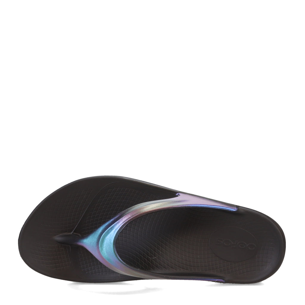 Women's Oofos OOlala Luxe Sandal MIDNIGHT SPECTRE 1401-MIDNIGHT