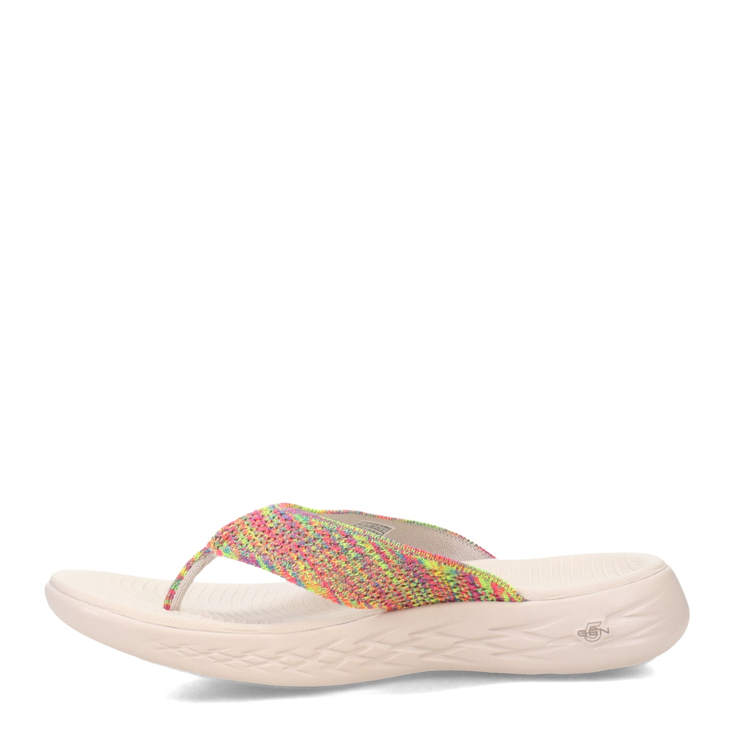Peltz Shoes  Women's Skechers On the GO 600 - Paradise Sandal NATURAL 140174-NAT