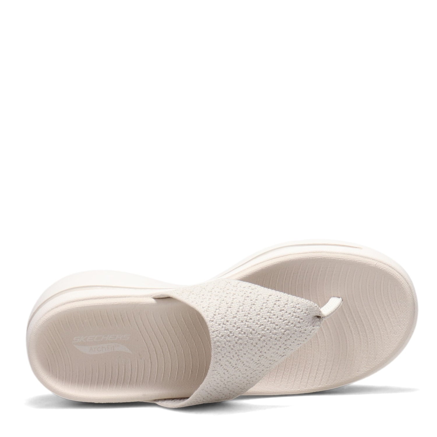 Peltz Shoes  Women's Skechers GOwalk Arch Fit - Weekender Sandal NATURAL 140221-NAT