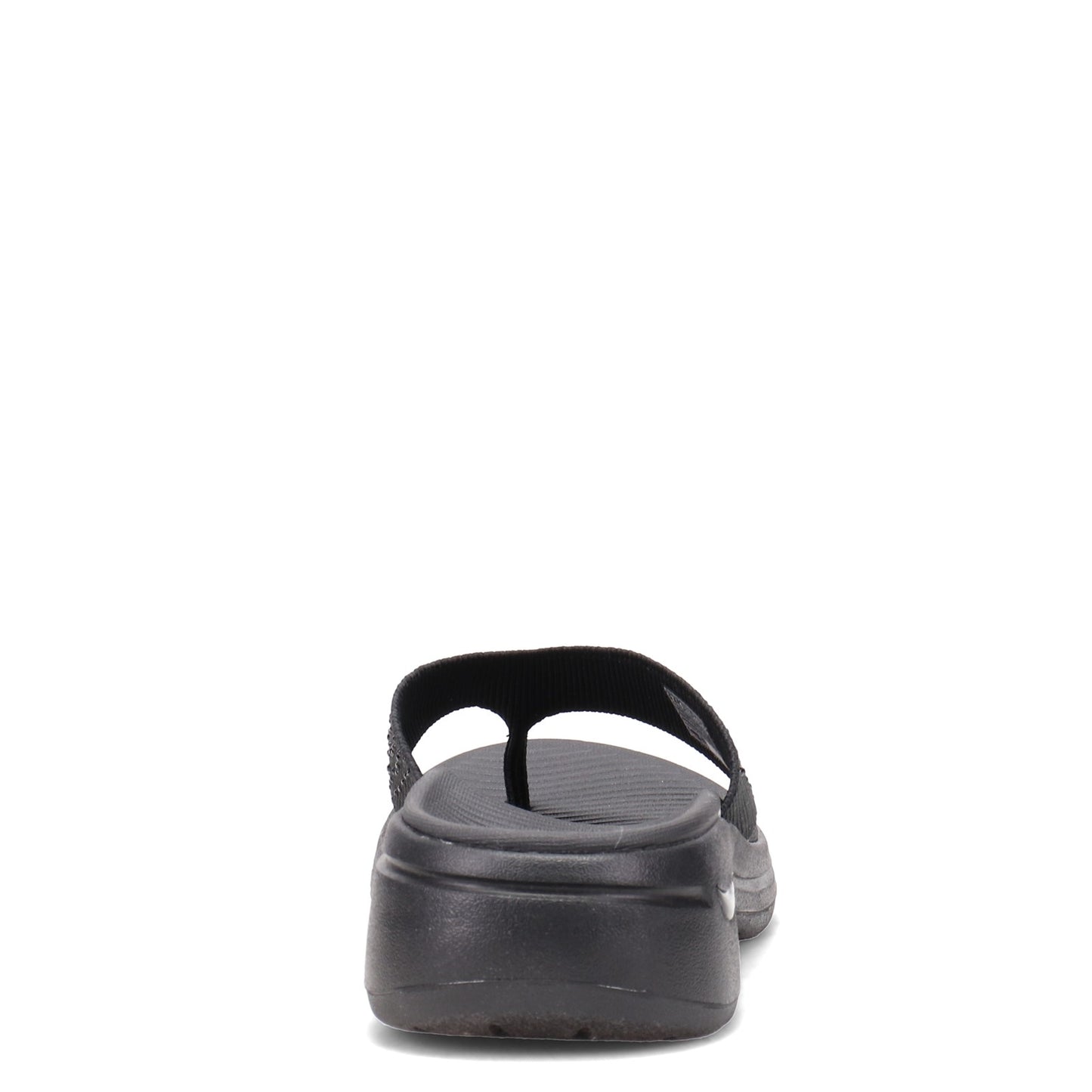 Peltz Shoes  Women's Skechers GOwalk Arch Fit - Dazzle Sandal BLACK 140228-BBK