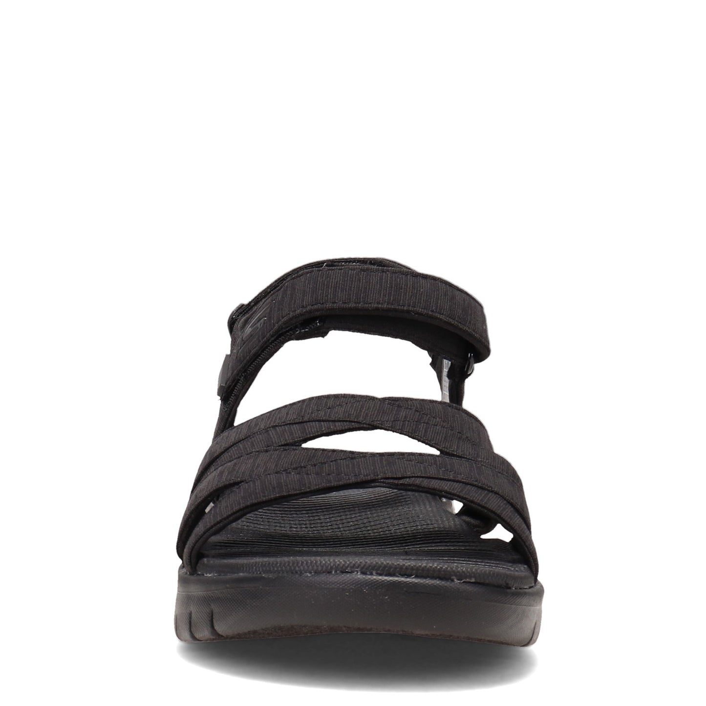Peltz Shoes  Women's Skechers On-the-GO Flex - Finest Sandal BLACK 140318-BBK