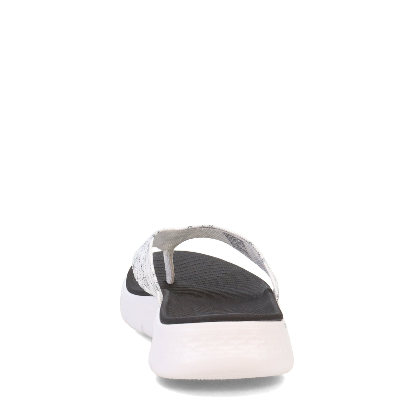 Peltz Shoes  Women's Skechers On the GO Walk Flex Sandal WHITE 141400-WBK