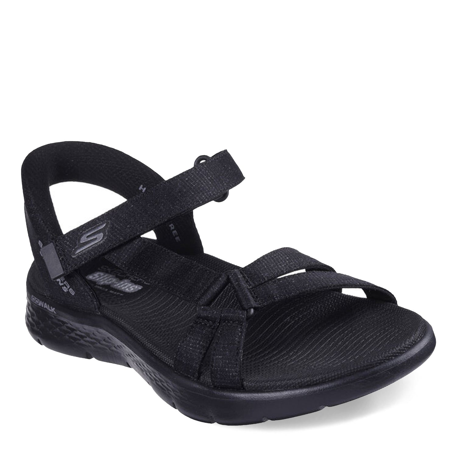cheap black skechers