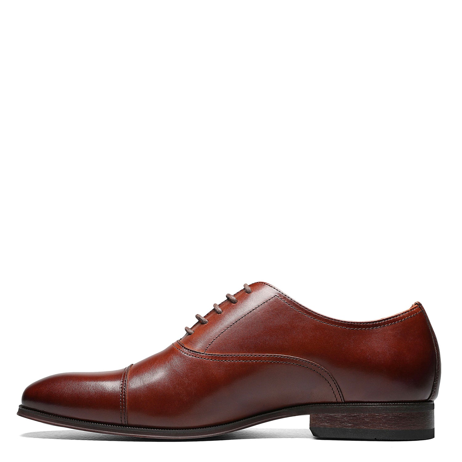 Peltz Shoes  Men's Florsheim Corbetta Cap Toe Oxford COGNAC 14180-221