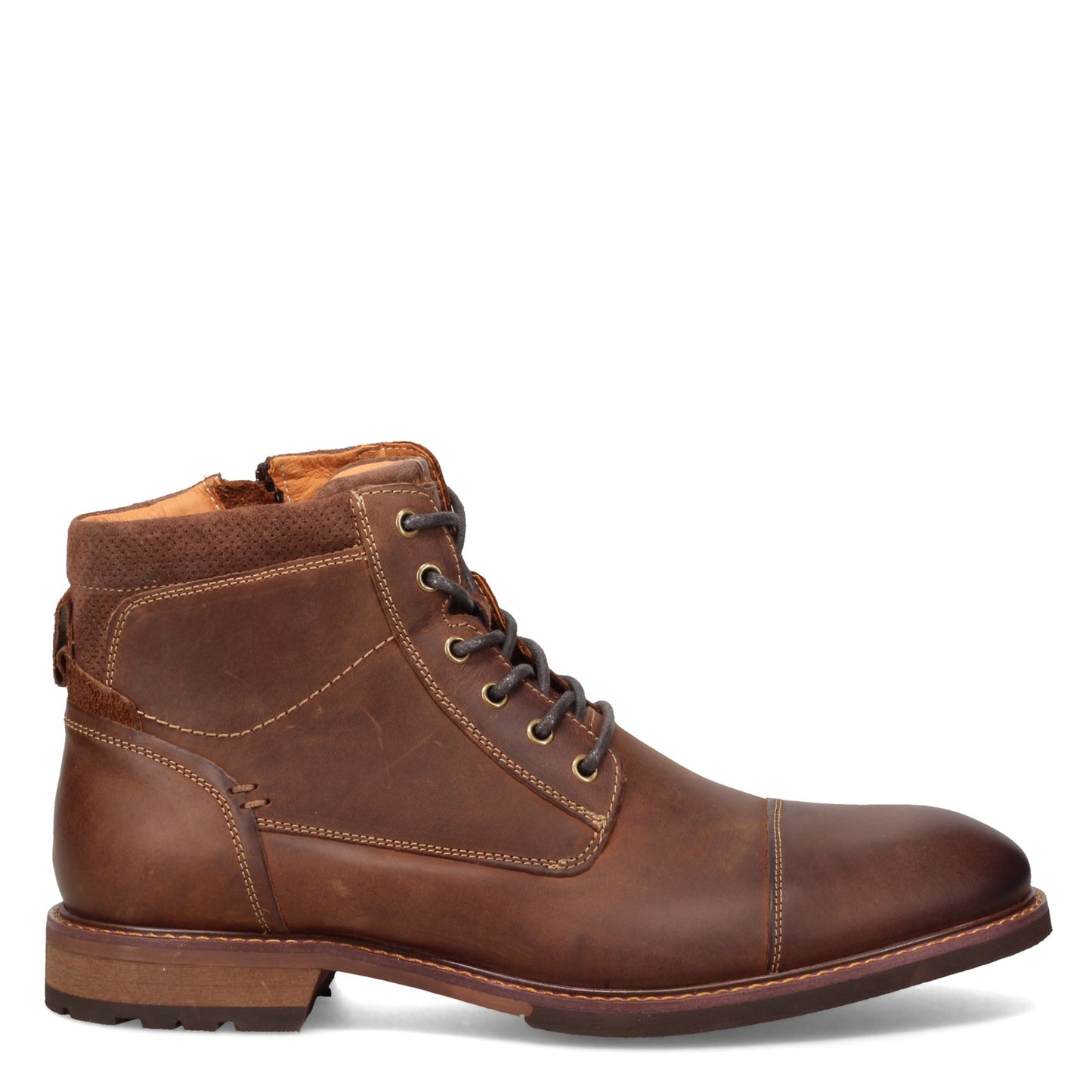 Peltz Shoes  Men's Florsheim Lodge Boot BROWN 14286-215