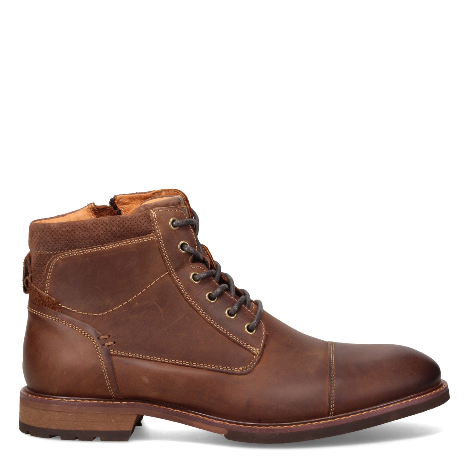 Peltz Shoes  Men's Florsheim Lodge Boot BROWN 14286-215