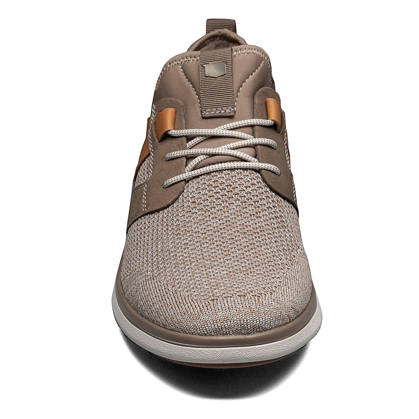 Peltz Shoes  Men's Florsheim Venture Knit Plain Toe Sneaker MUSHROOM 14315-051
