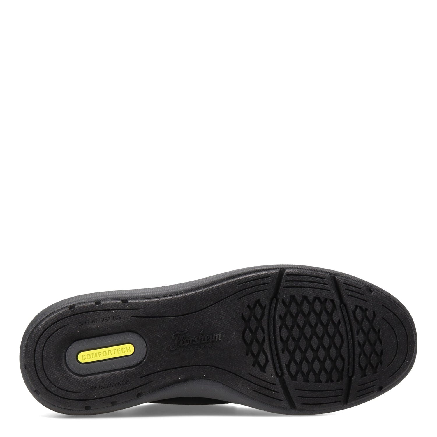 Peltz Shoes  Men's Florsheim Java Slip-On BLACK 14347-001