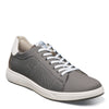 Peltz Shoes  Men's Florsheim Heist Knit Lace To Toe Sneaker GRAY 14354-020