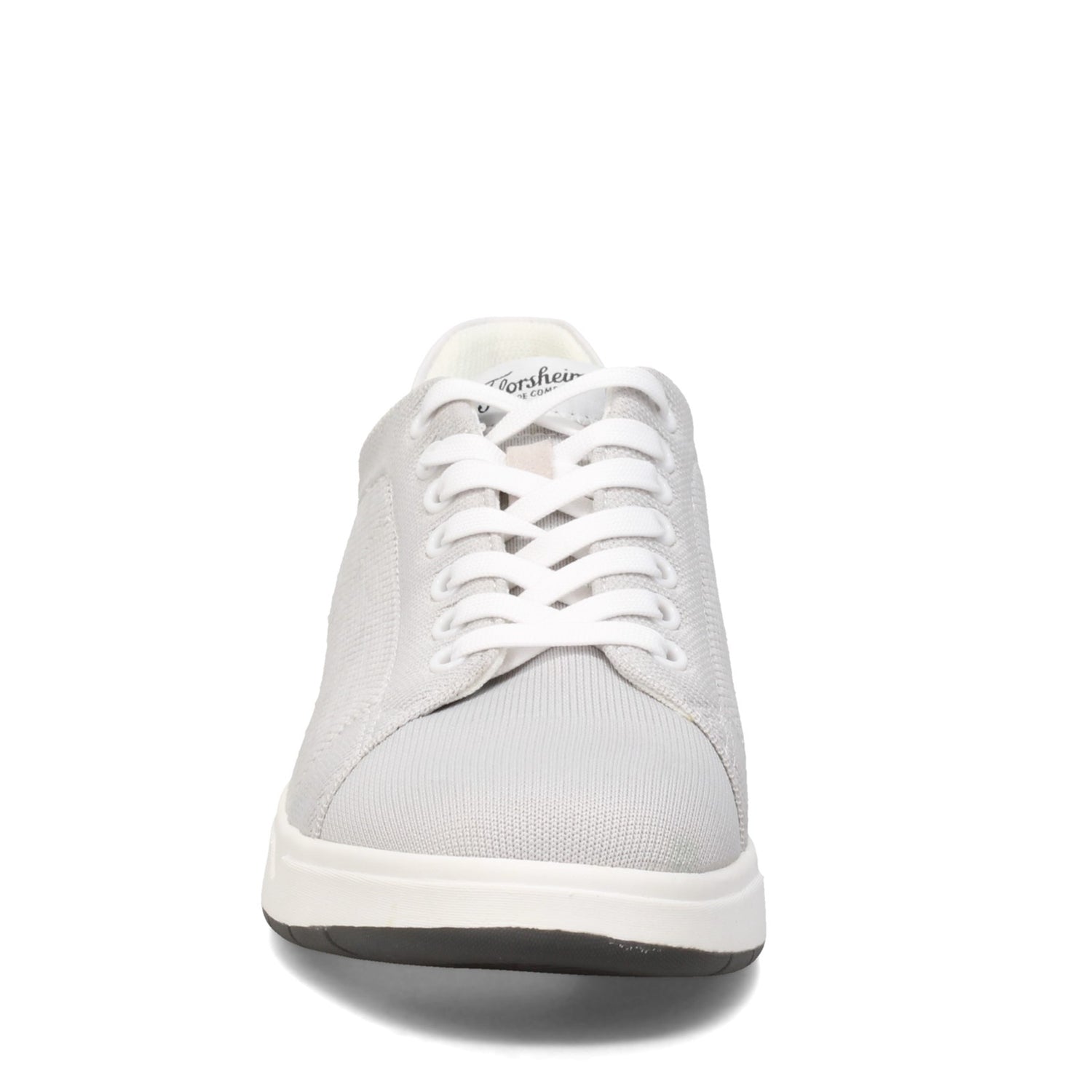 Peltz Shoes  Men's Florsheim Heist Knit Lace To Toe Sneaker OYSTER 14354-125
