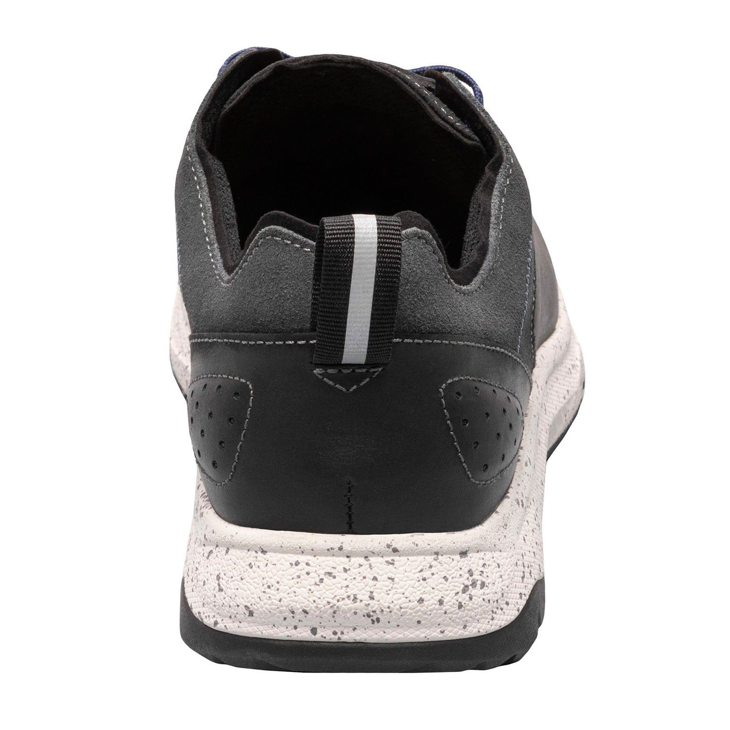 Peltz Shoes  Men's Florsheim Tread Lite Plain Toe Sneaker GREY LEATHER 14376-020