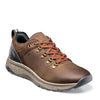 Peltz Shoes  Men's Florsheim Tread Lite Plain Toe Sneaker BROWN CRAZYHORSE 14376-215