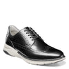 Peltz Shoes  Men's Florsheim Frenzi Wingtip Oxford BLACK 14381-001