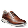 Peltz Shoes  Men's Florsheim Frenzi Wingtip Oxford COGNAC MULTI 14381-229
