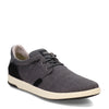 Peltz Shoes  Men's Florsheim Crossover Lace Slip-On Sneaker Black 14405-001