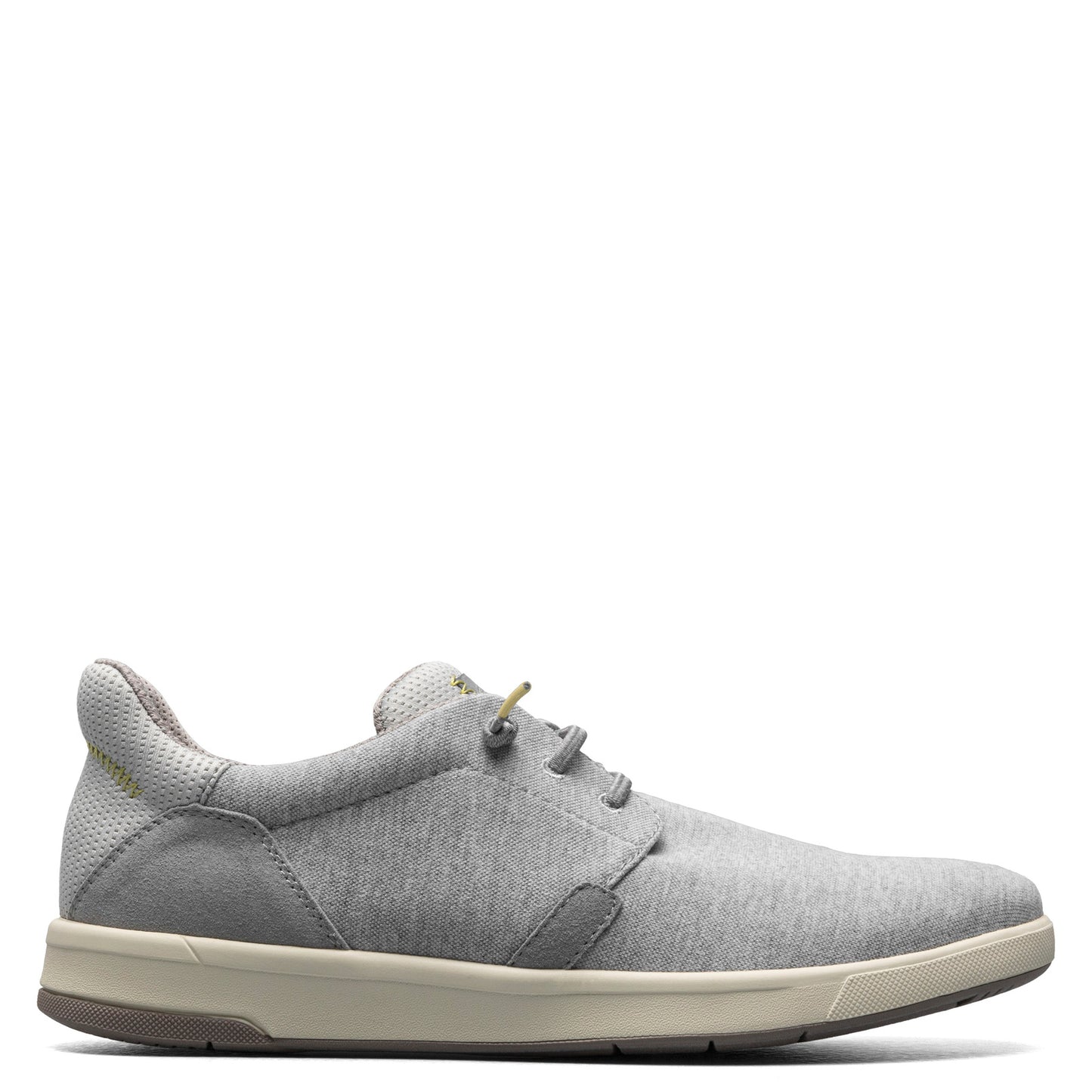 Peltz Shoes  Men's Florsheim Crossover Lace Slip-On Sneaker GRAY 14405-050