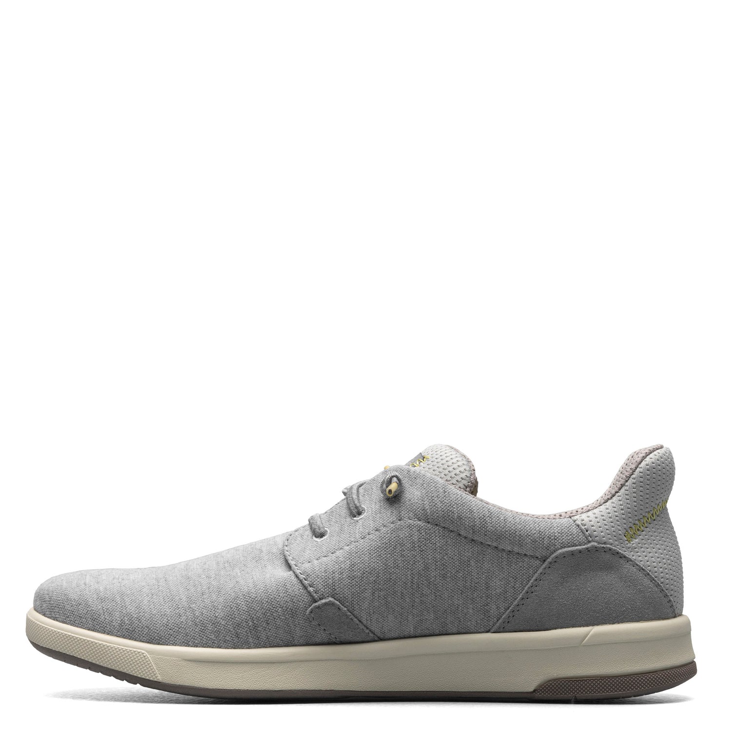 Peltz Shoes  Men's Florsheim Crossover Lace Slip-On Sneaker GRAY 14405-050