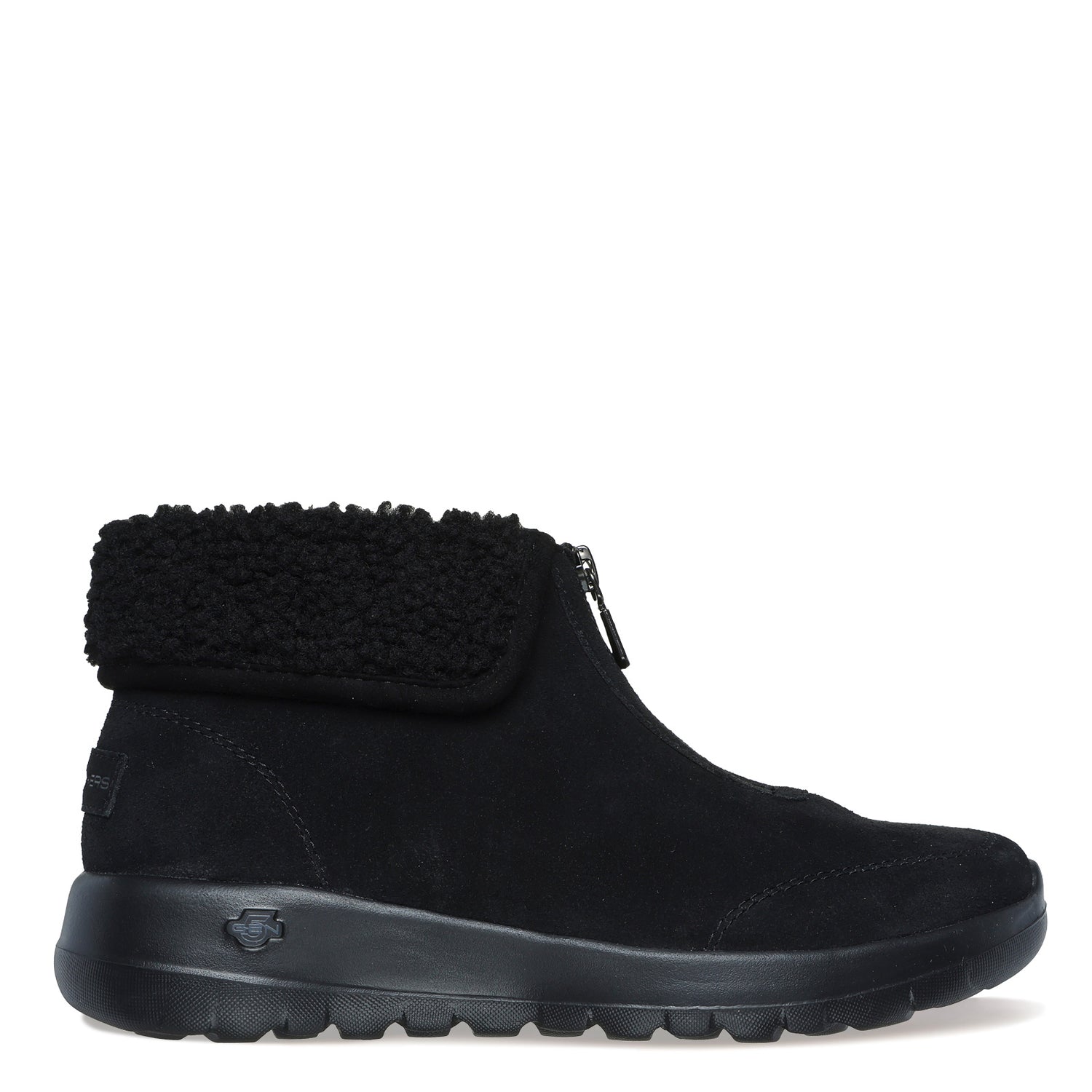 Peltz Shoes  Women's Skechers On-the-GO Joy - Nuzzle Up Boot BLACK 144115-BBK