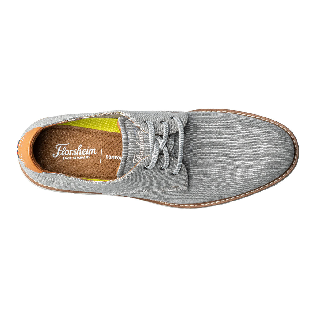 Men's Florsheim, Vibe Canvas Plain Toe Oxford