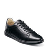 Peltz Shoes  Men's Florsheim Social Lace-Up Sneaker Solid Black 14427-001