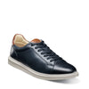 Peltz Shoes  Men's Florsheim Social Lace-Up Sneaker NAVY 14427-410