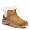 Peltz Shoes  Women's Skechers GOwalk Arch Fit - Cherish Boot CHESTNUT 144400-CSNT