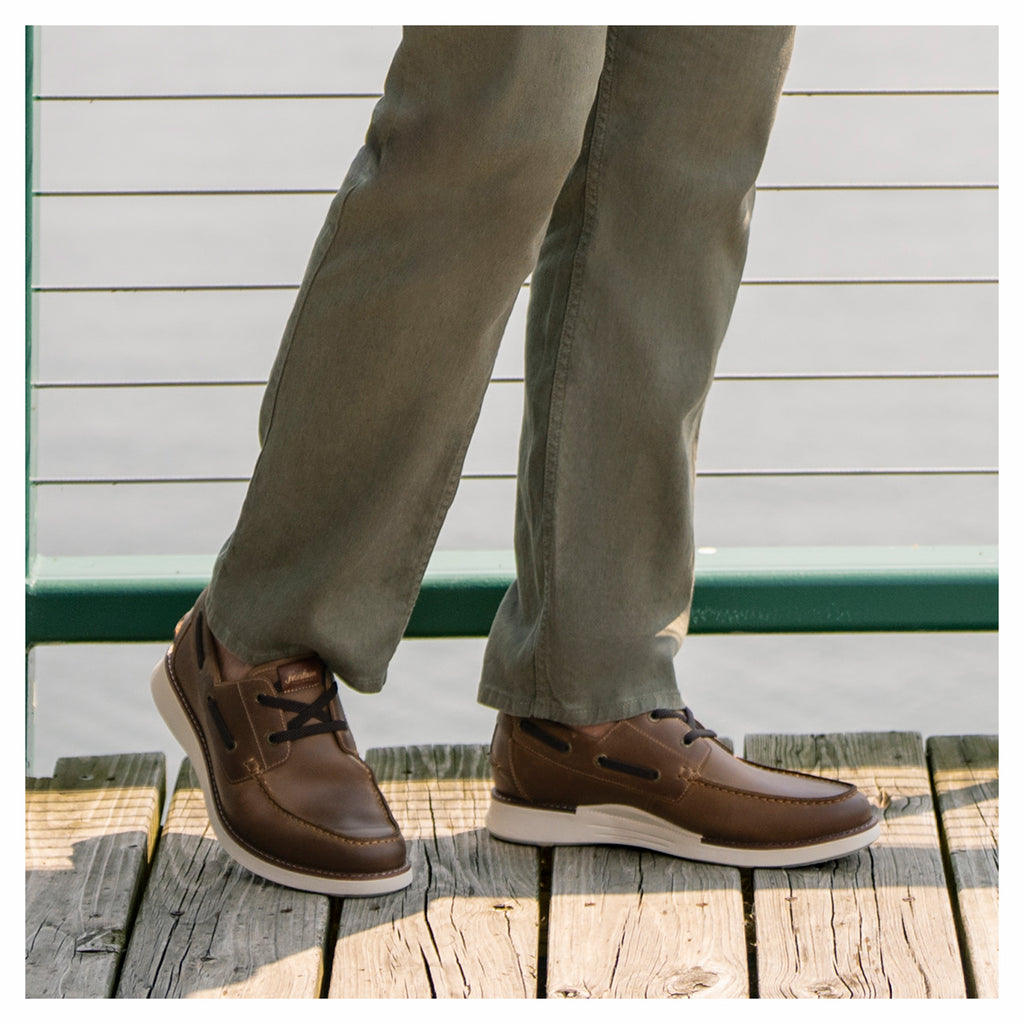 Men's Florsheim, Launch Moc Toe Boat Shoe