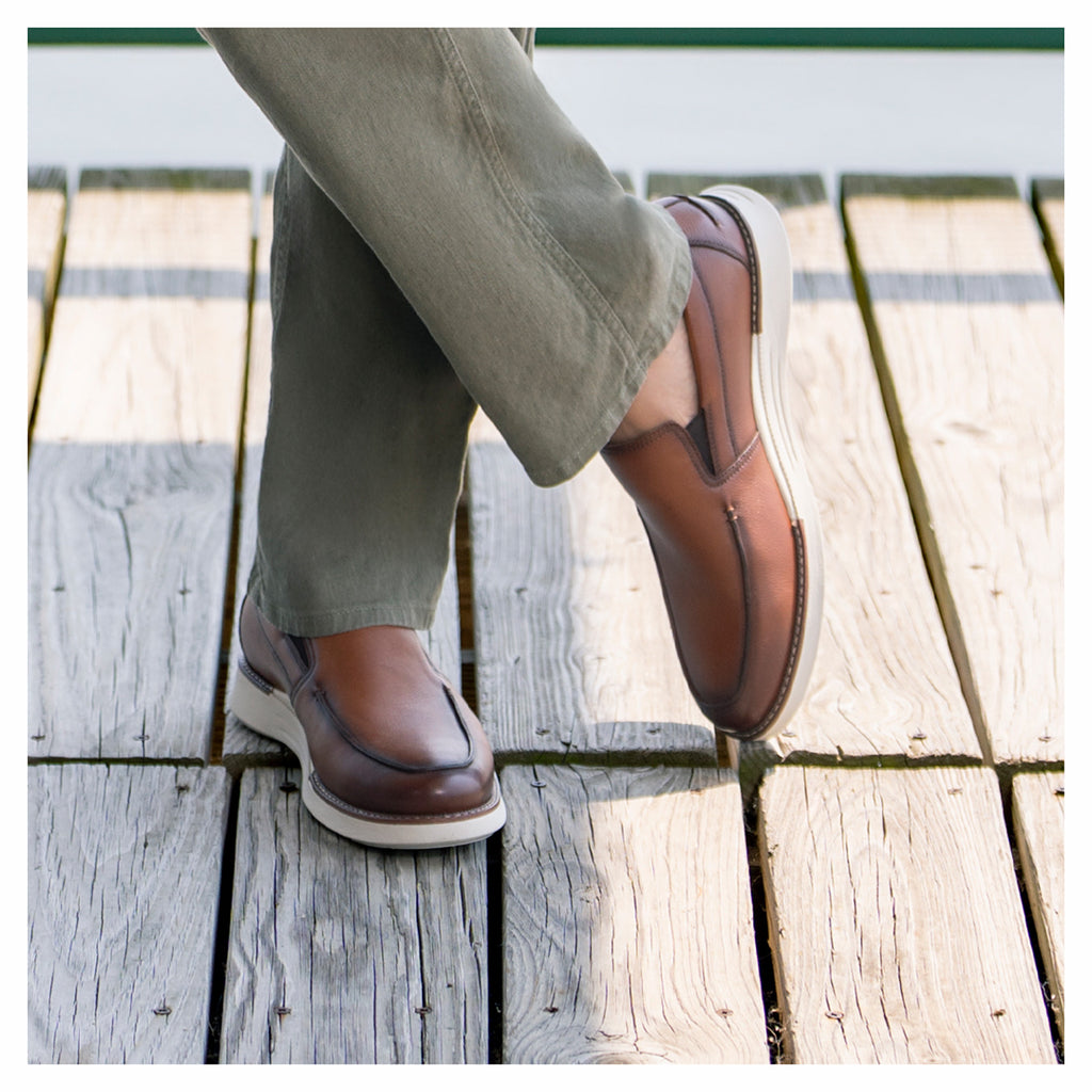 Men's Florsheim, Launch Moc Toe Venetian Slip-On