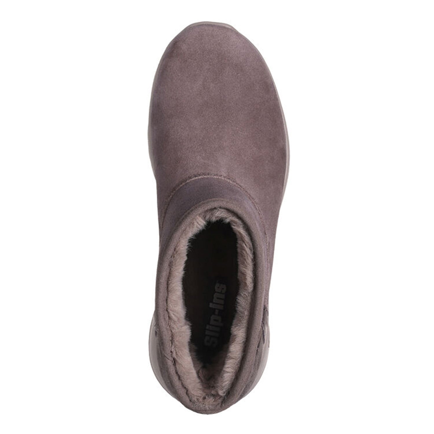 Peltz Shoes  Women's Skechers Slip-ins On-the-GO Joy Always Cozy Boot TAUPE 144801-DKTP