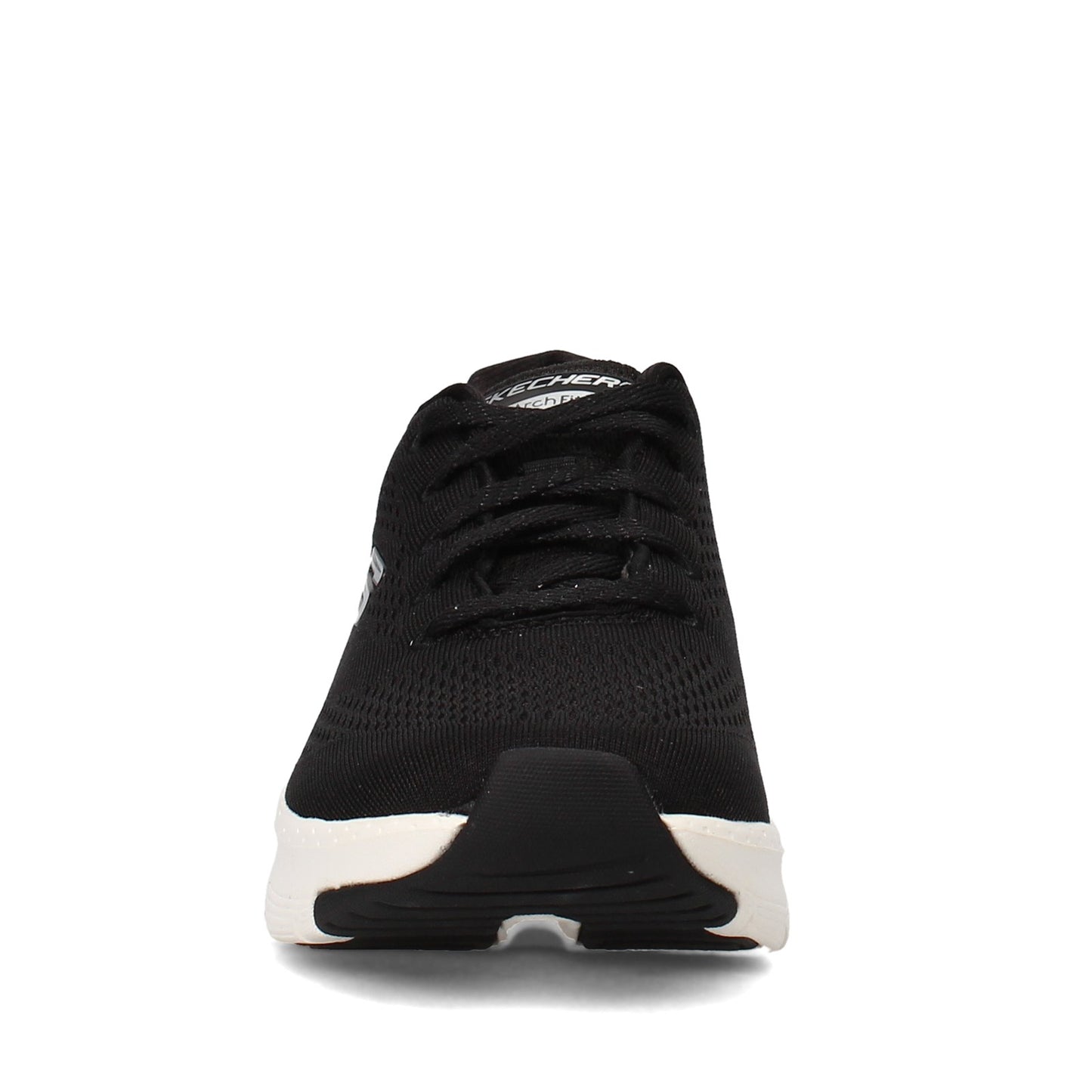 Peltz Shoes  Women's Skechers Arch Fit - Big Appeal Sneaker BLACK / WHITE 149057-BKW