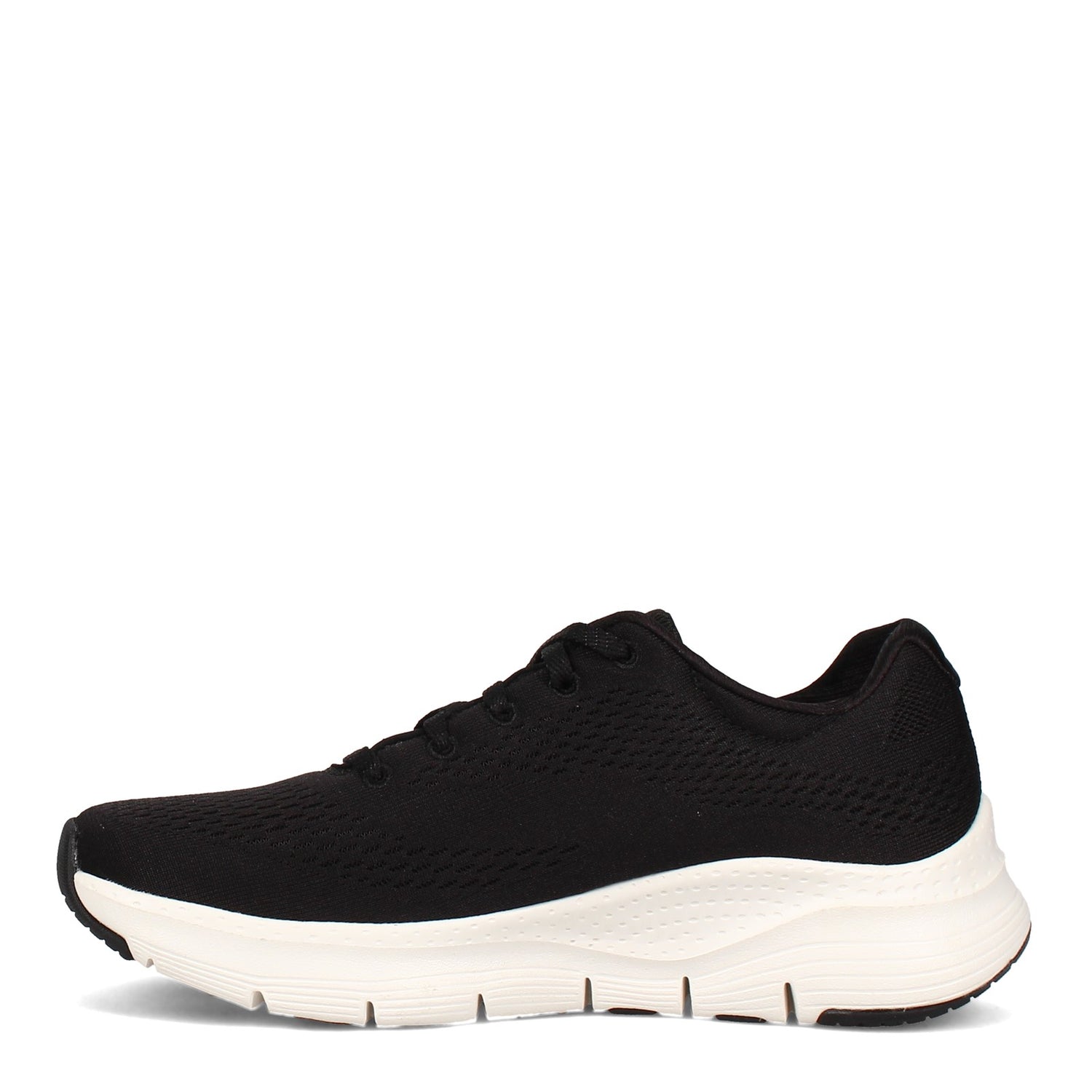 Peltz Shoes  Women's Skechers Arch Fit - Big Appeal Sneaker BLACK / WHITE 149057-BKW