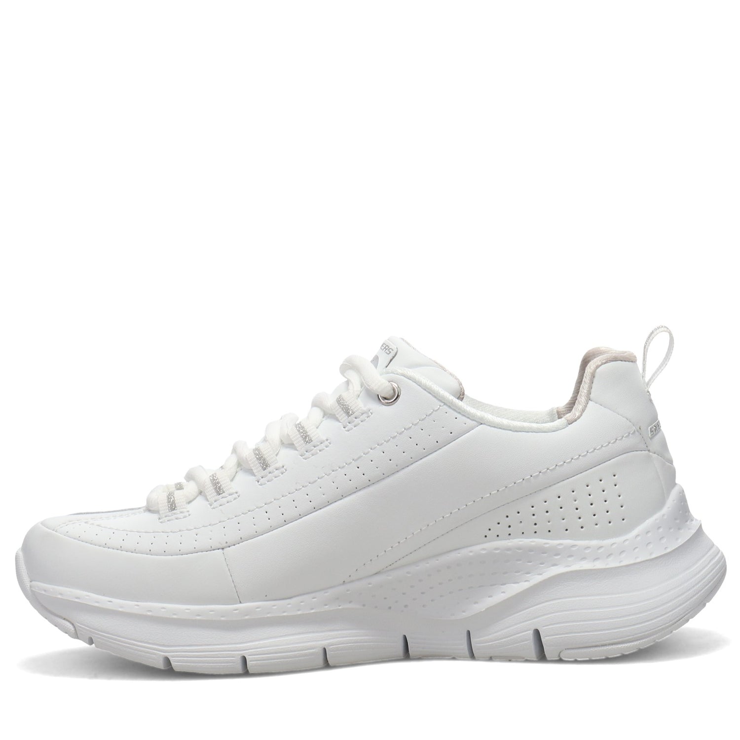 Peltz Shoes  Women's Skechers Arch Fit - Citi Drive Sneaker WHITE 149146-WSL