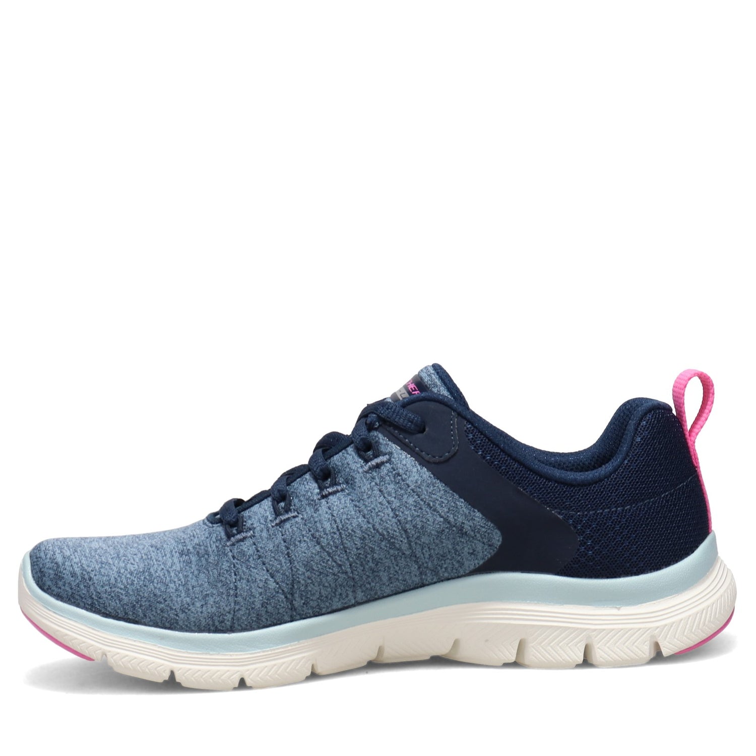 Peltz Shoes  Women's Skechers Flex Appeal 4.0 Sneaker NAVY 149307-NVBL