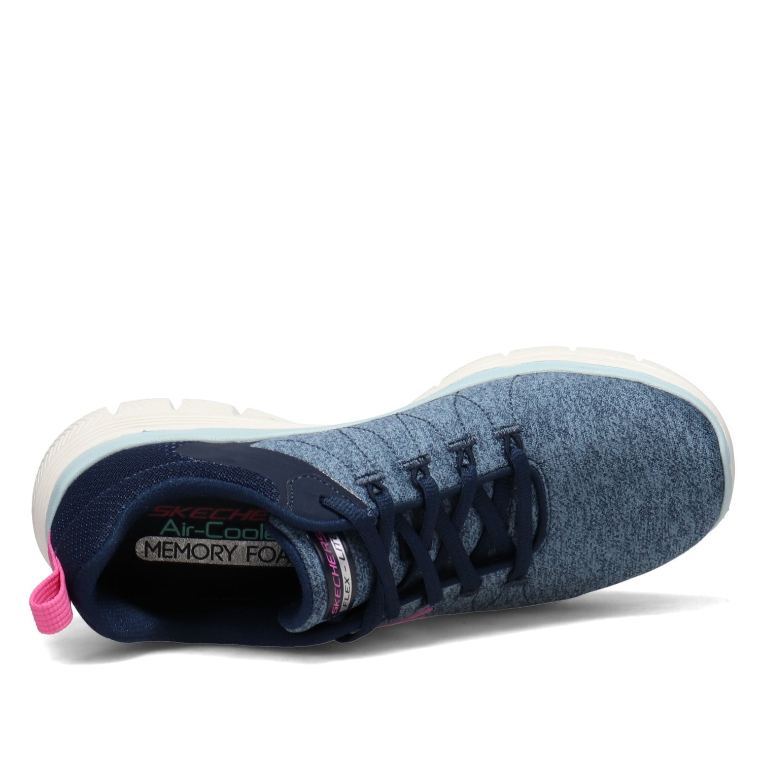 Peltz Shoes  Women's Skechers Flex Appeal 4.0 Sneaker NAVY 149307-NVBL