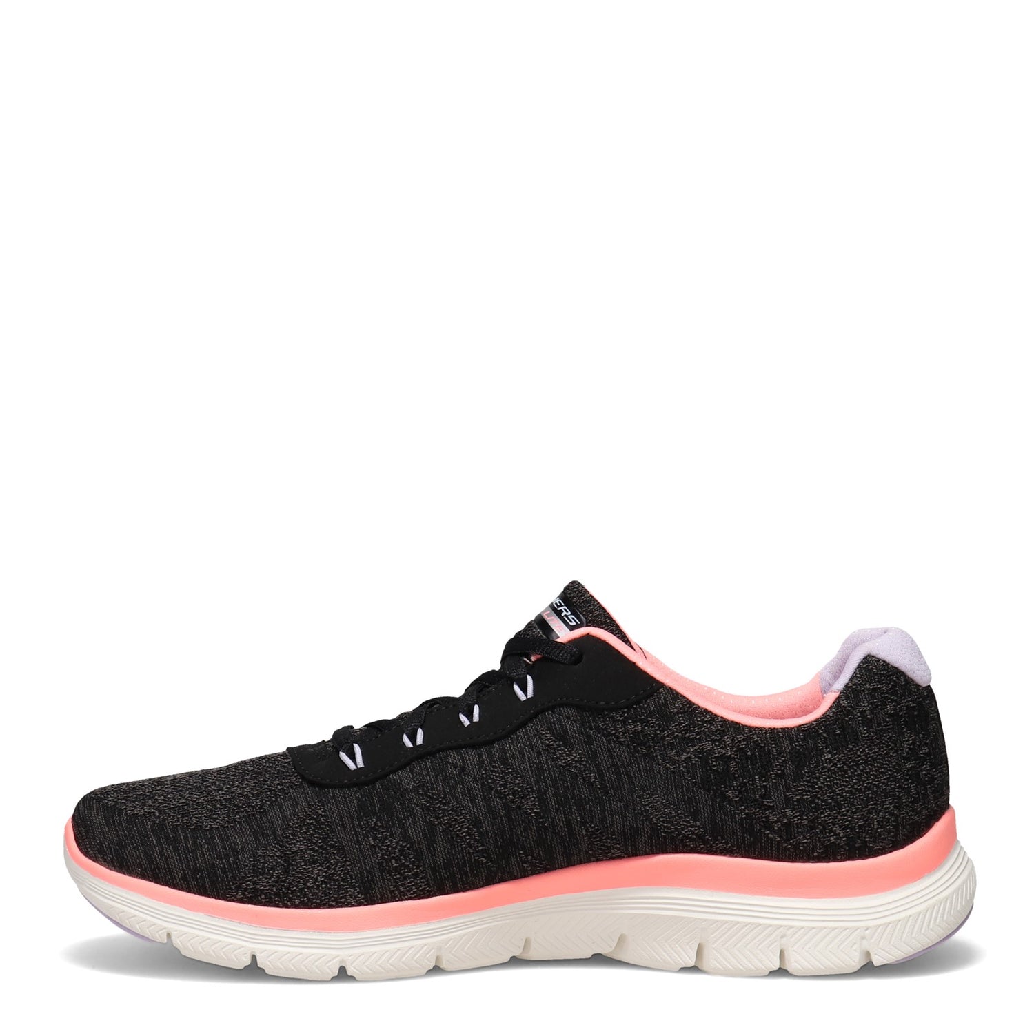 Peltz Shoes  Women's Skechers Flex Appeal 4.0 - Fresh Move Sneaker BLACK 149570-BKCL