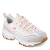 Peltz Shoes  Women's Skechers D'Lites - Bold Views Sneaker Natural Multi 149589-NTMT