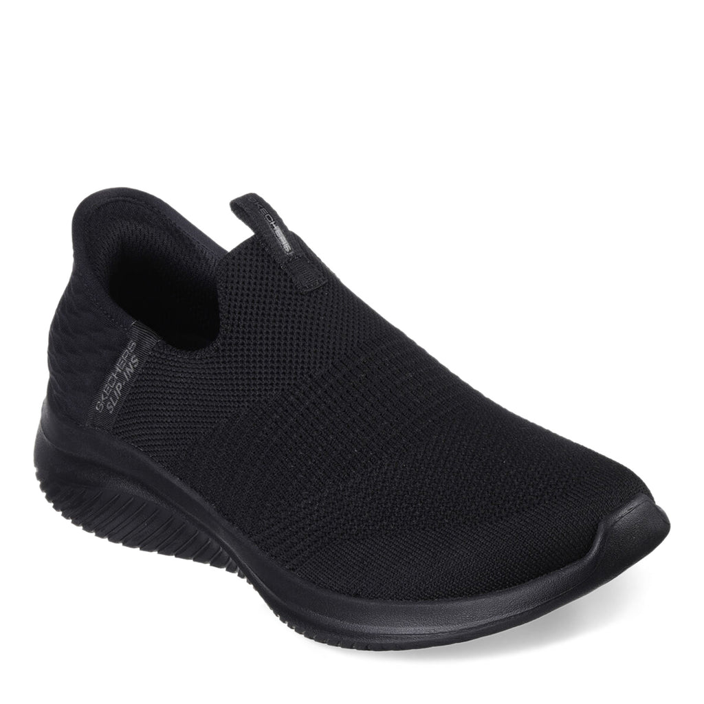 Women's Skechers Slip-ins: Ultra Flex 3.0 - Cozy Streak Sneaker BLACK 149708-BBK