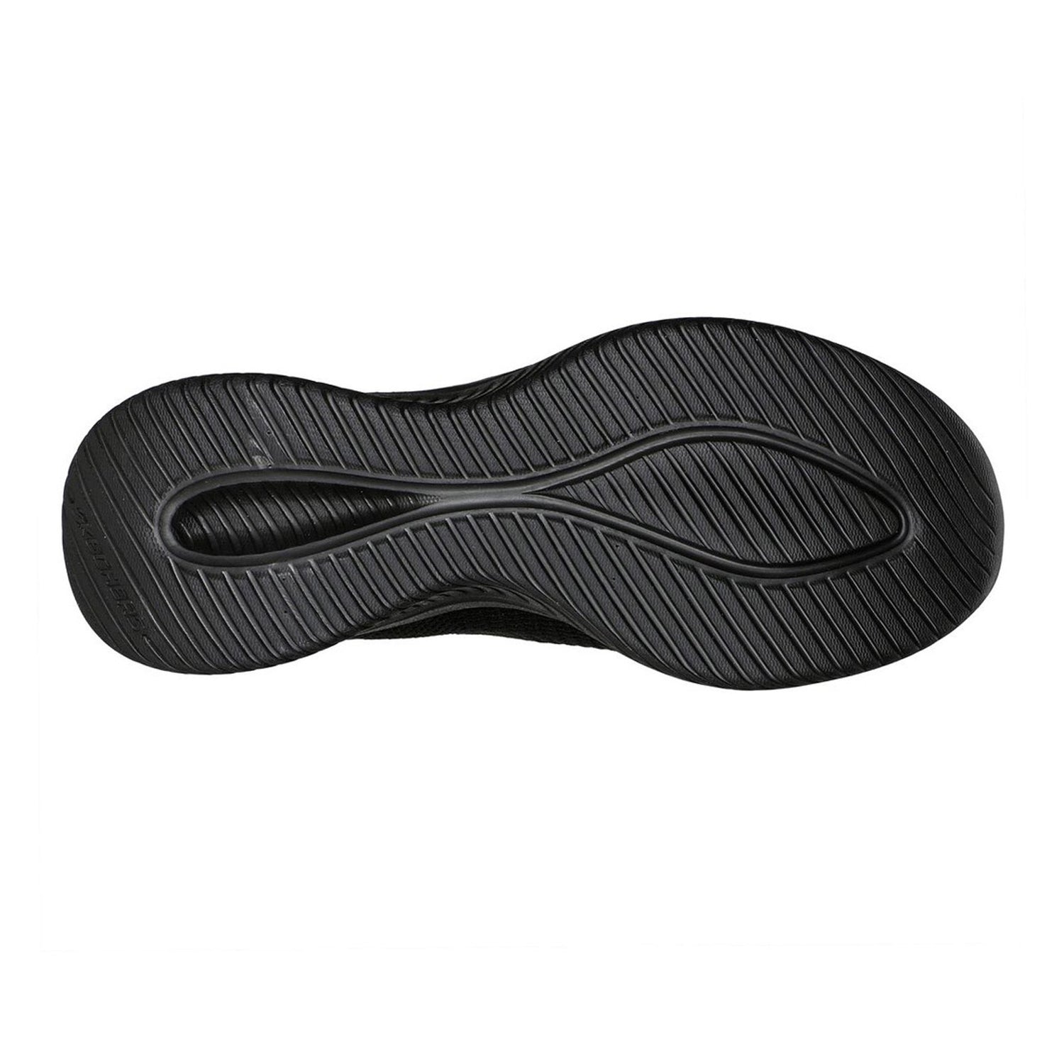 Peltz Shoes  Women's Skechers Slip-ins: Ultra Flex 3.0 - Cozy Streak Sneaker - Wide Width BLACK 149708W-BBK
