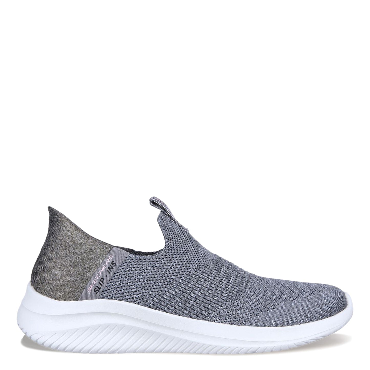 Peltz Shoes  Women's Skechers Slip-ins: Ultra Flex 3.0 - Smooth Step Sneaker - Wide Width GREY 149709W-GRY