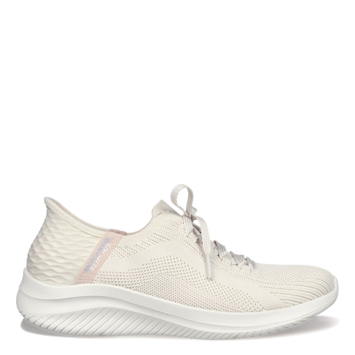 Peltz Shoes  Women's Skechers Slip-ins: Ultra Flex 3.0 - Brilliant Sneaker - Wide Width NATURAL 149710W-NAT