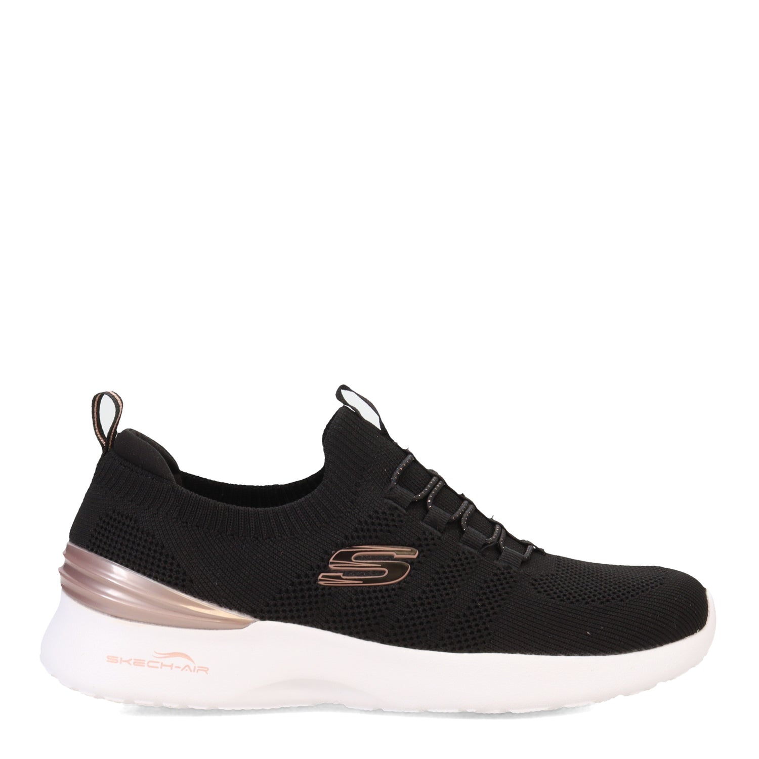 Peltz Shoes  Women's Skechers Skech-Air Dynamight Sneaker BLACK 149754-BKRG